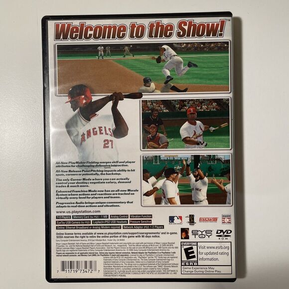 MLB 2006 (Sony PlayStation 2 2005) Baseball PS2 Complete In Box CIB - Picture 2 of 3